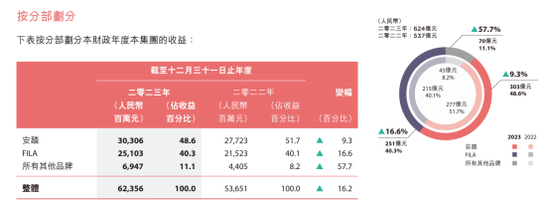  图源：安踏年报