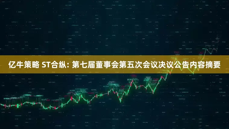 亿牛策略 ST合纵: 第七届董事会第五次会议决议公告内容摘要